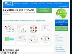 Sites similar to lamaternelledesprenoms.fr