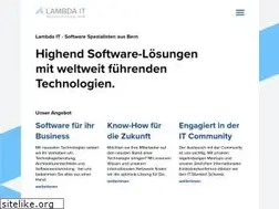 Sites similar to lambda-it.ch