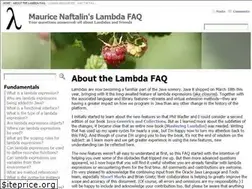 Sites similar to lambdafaq.org