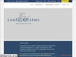 Sites similar to lambeckharms.nl