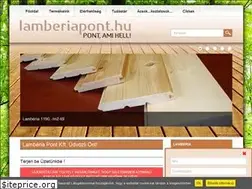 Sites similar to lamberiapont.hu