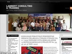 Sites similar to lambertconsulttraining.com