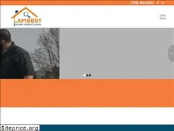 Sites similar to lamberthomeinspections.com