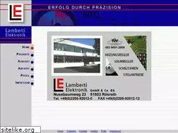 Sites similar to lamberti-elektronik.de