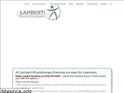 Sites similar to lambertiphysiotherapy.co.za