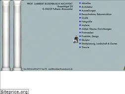 Sites similar to lambertrosenbusch.de