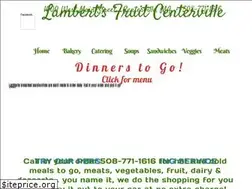 Sites similar to lambertsfruitcenterville.com