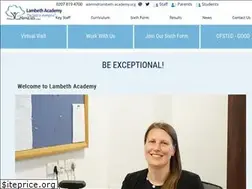 Sites similar to lambeth-academy.org