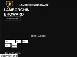 Sites similar to lamborghinibroward.com