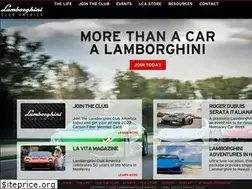 Sites similar to lamborghiniclubamerica.com