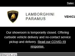 Sites similar to lamborghiniparamus.com