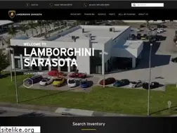 Sites similar to lamborghinisarasota.com