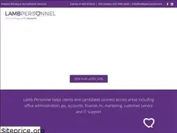 Sites similar to lambpersonnel.co.uk