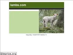 Sites similar to lambs.com