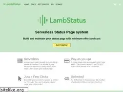 Sites similar to lambstatus.github.io