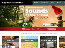 Sites similar to lambtonconcertband.com