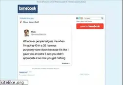 Sites similar to lamebook.com