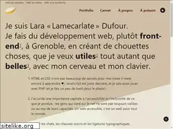 Sites similar to lamecarlate.net