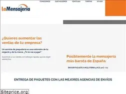 Sites similar to lamensajeria.es