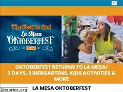 Sites similar to lamesaoktoberfest.org