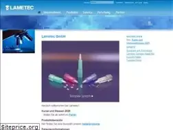 Sites similar to lametec-gmbh.de