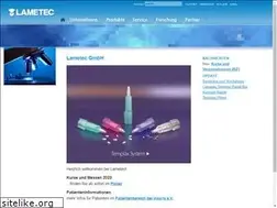 Sites similar to lametec.de