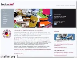 Sites similar to laminacard.de