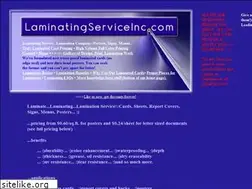 Sites similar to laminatingserviceinc.com