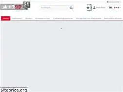 Sites similar to laminiershop24.de