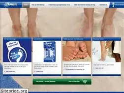 Sites similar to lamisil.dk