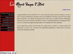 Sites similar to lamortdanslart.com