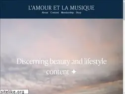 Sites similar to lamouretlamusique.com