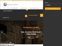 Sites similar to lamparasycandiles.mx