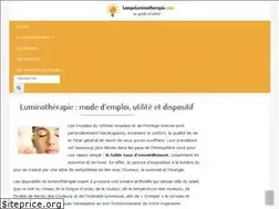 Sites similar to lampeluminotherapie.com