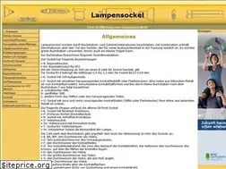 Sites similar to lampensockel.de