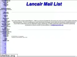 Sites similar to lancair.net