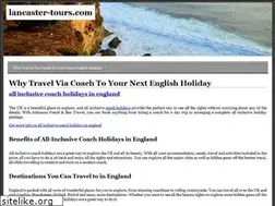 Sites similar to lancaster-tours.com