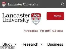 Sites similar to lancaster.ac.uk