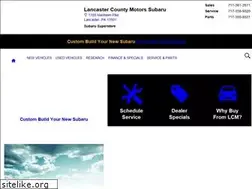 Sites similar to lancastercountysubaru.com