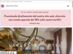 Sites similar to lancasterhotel.it