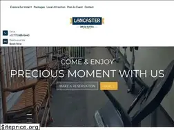 Sites similar to lancasterinnandsuites.com