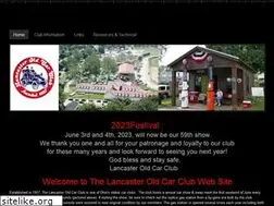 Sites similar to lancasteroldcarclub.org