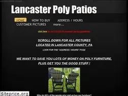 Sites similar to lancasterpolypatios.com