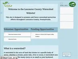 Sites similar to lancasterwatersheds.org
