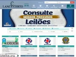 Sites similar to lancecertoleiloes.com.br