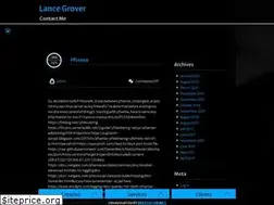 Sites similar to lancegrover.com