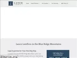 Sites similar to lancelawfirm.com