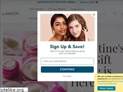 Sites similar to lancerskincare.com