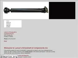 Sites similar to lancesdriveshaft.com