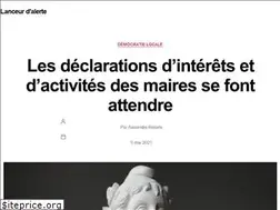 Sites similar to lanceuralerte.org